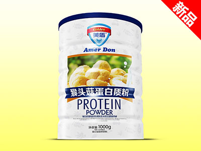 （美盾）蛋白質(zhì)粉1000g鐵聽-猴頭菇