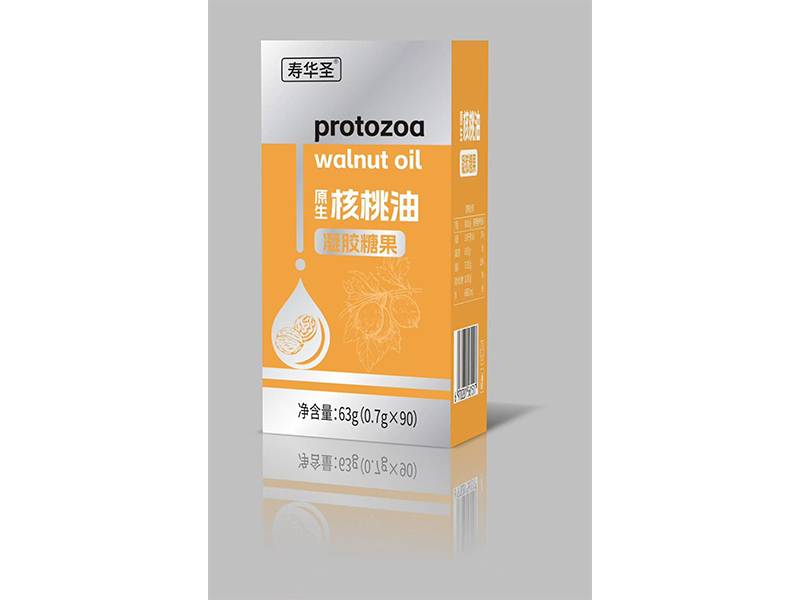 原生核桃油凝膠糖果