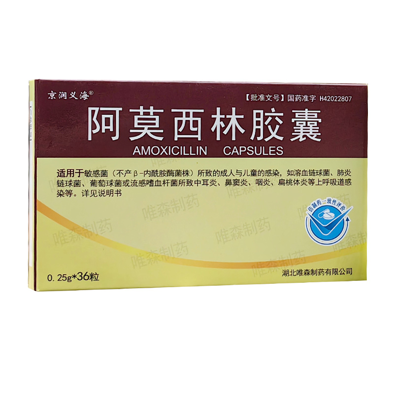 阿莫西林膠囊（控銷產(chǎn)品）